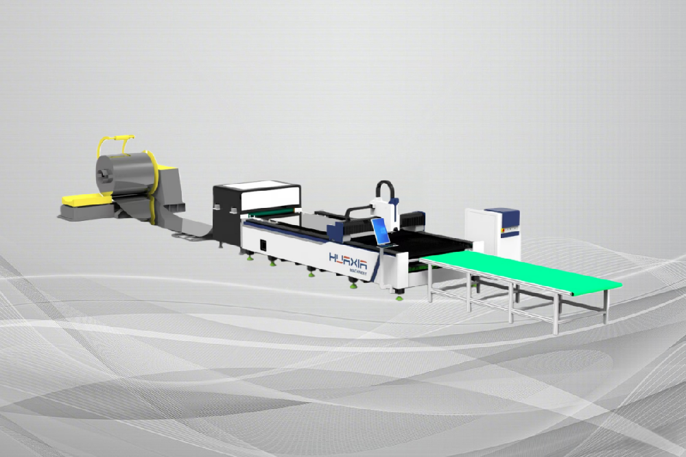 Roll Material Laser Cutting Machine Production Line(HXR)